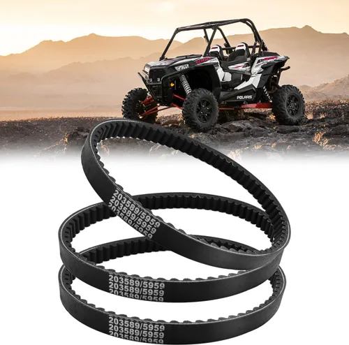 Vista 8 de 3 piezas de correas de transmisión GO Kart, piezas de Go Kart compatibles con convertidor de par serie 30, repuesto de embrague de correa
