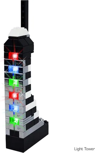 Vista 5 de E-Blox Power Blox Builder - Kit de bloques de construcción con luz LED 3D para niños a partir de 8 años