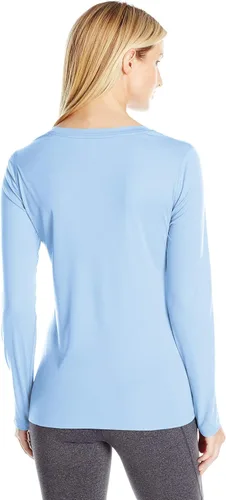 Vista 2 de Hanes Camiseta Sport Cool Dri Performance para mujer, manga corta o larga