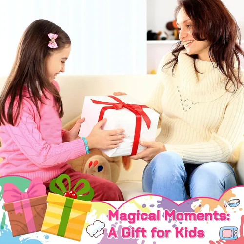 Vista 5 de R HORSE Juego de delantales para niños, paquete de 2 delantales ajustables para pintura artística, juegos de rol, juguetes de chef, divertido regalo