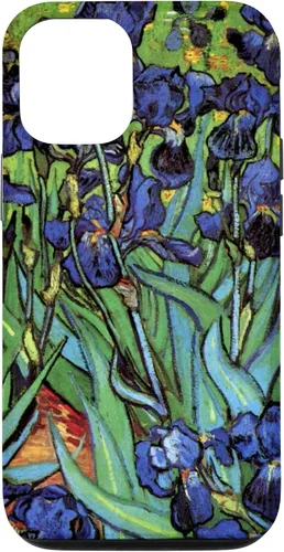 Vista 28 de Irises by Vincent Van Gogh, Flowers in a Garden - Carcasa para iPhone 17