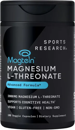 Vista 2 de Sports Research® Paquete de apoyo para la salud cognitiva: aceite de pescado Omega 3 de triple fuerza EPA y DHA ácidos grasos de abadejo salvaje