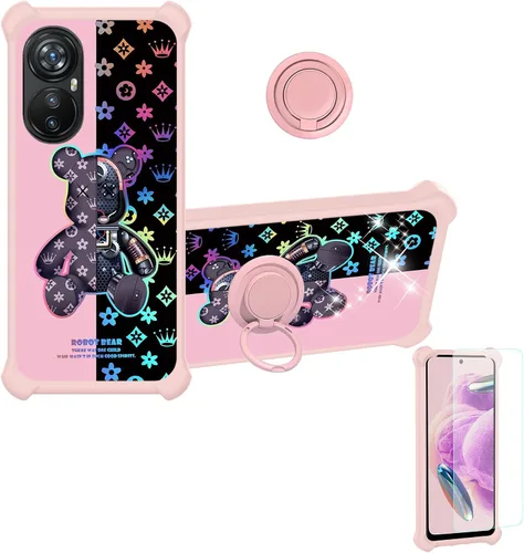 Vista 45 de jioeuinly Funda para Tecno Spark Go 2025 Compatible con Tecno Spark Go 1 / GO 1S / Pop 9 4G Funda de Teléfono Cubierta