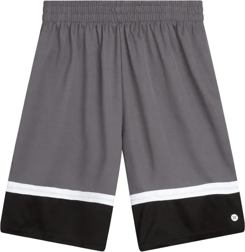 Vista 6 de RBX Conjunto de pantalones cortos activos para niños camiseta de rendimiento, camiseta sin mangas y pantalones cortos de gimnasio (4-12)