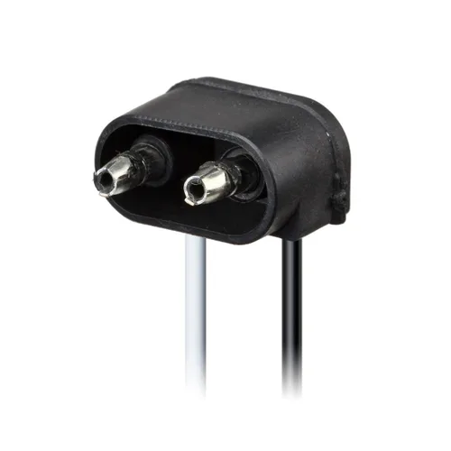 Vista 6 de Partsam (10 Enchufe - Coleta de dos cables para luces de separación de remolque sellado, luces de marcador laterales - 6 pulgadas de largo)