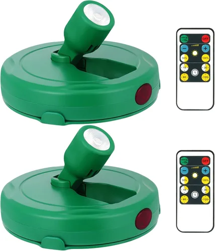 Vista 11 de Focos que funcionan con pilas, luz de imagen inalámbrica, iluminación de acento regulable, luces LED inalámbricas, luces adhesivas con control