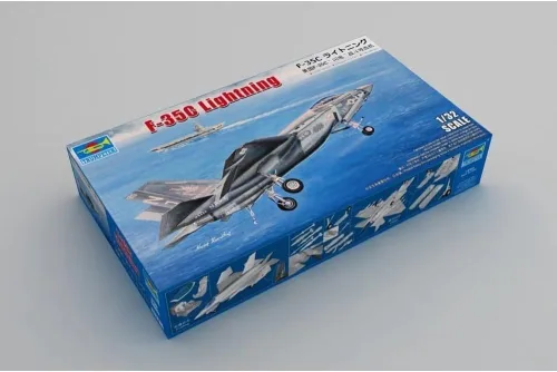 Vista 2 de Trumpeter 1:32 - F-35C Lightning