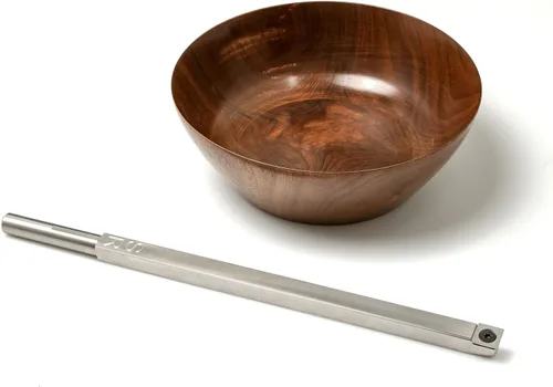Vista 9 de Simple Woodturning Tools - Herramienta de torno de madera más áspera y simple de carburo más mango intercambiable de agarre de espuma de 17