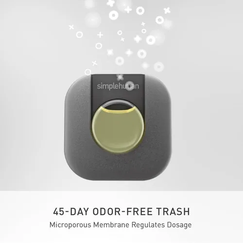 Vista 4 de simplehuman Paquete de Recambio de Cápsulas Odorsorb – Eliminador de Olores para Botes de Basura Natural a Base de Plantas, Sin Fragancia, Recambios