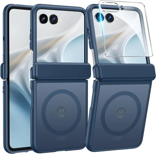 Vista 306 de FNTCASE - Funda para iPhone 16 Pro: magnética, mate, translúcida, de grado militar, protectora contra caídas, resistente, fina, duradera y a prueba