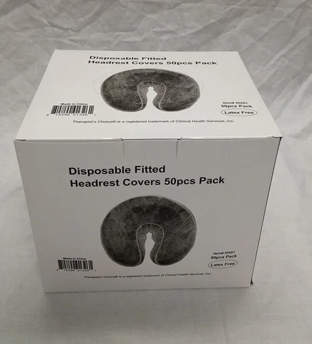 Vista 2 de Therapist's Choice® Fundas desechables para el resto de la cara, (50 piezas por caja), Color: BLANCO