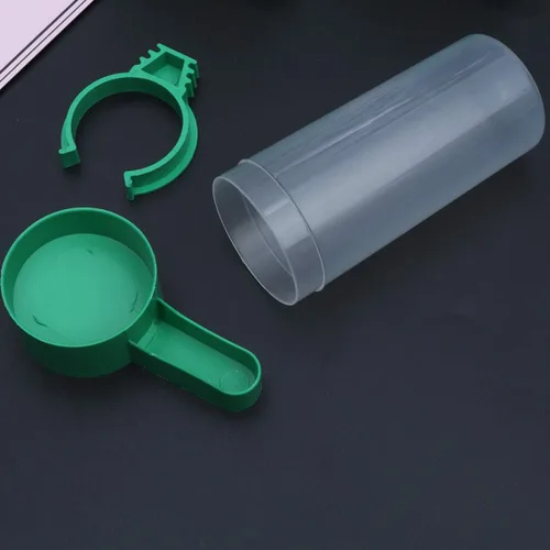 Vista 7 de Yardwe 5 unidades de comedero de pájaros con clip de agua potable automático con aspersor de agua potable para pájaros, para loros, cacatúas
