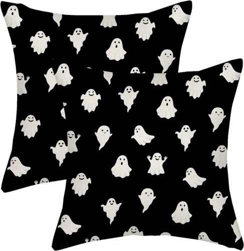 Vista 41 de Juego de 2 fundas de almohada para el 4 de julio, 16 x 16 pulgadas, Día de la Independencia, Día de los Caídos, decoración al aire libre, almohadas
