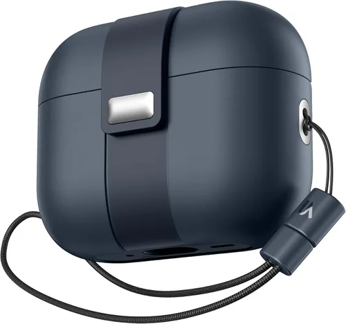 Vista 12 de SURITCH Funda para AirPods Pro 2/Pro, bloqueo magnético, compatible con Airpods Pro de 2ª y 1ª generación, funda protectora resistente con elegante