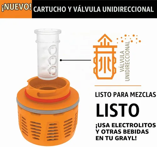 Vista 2 de GRAYL GeoPress - Válvula de mezcla de bebidas unidireccionales