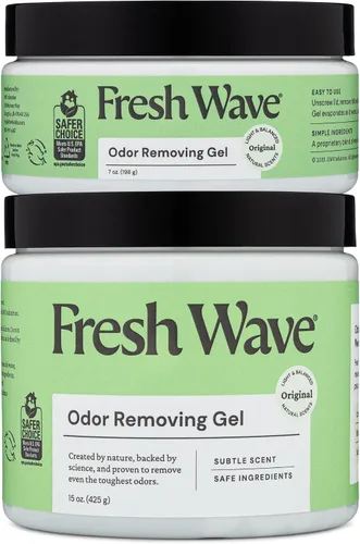 Vista 16 de Fresh Wave Gel eliminador de olores de lavanda, 7 onzas, paquete de 3, absorbentes de olores más seguros para el hogar, eliminador de olores natural
