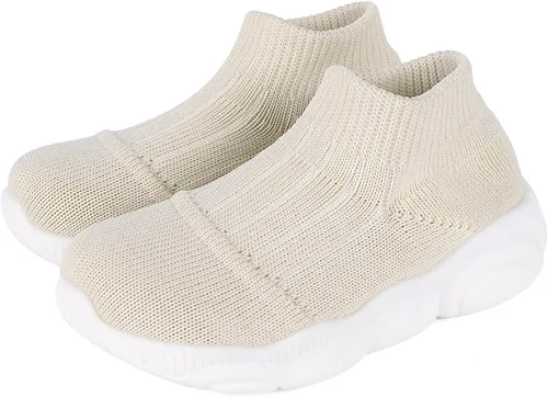 Vista 120 de Zapatos de bebé Pantuflas para niños pequeños, calcetines para niños y niñas, suela antideslizante