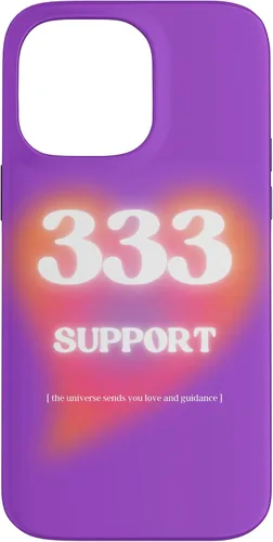 Vista 21 de Angel Number 333 Case for iPhone 17