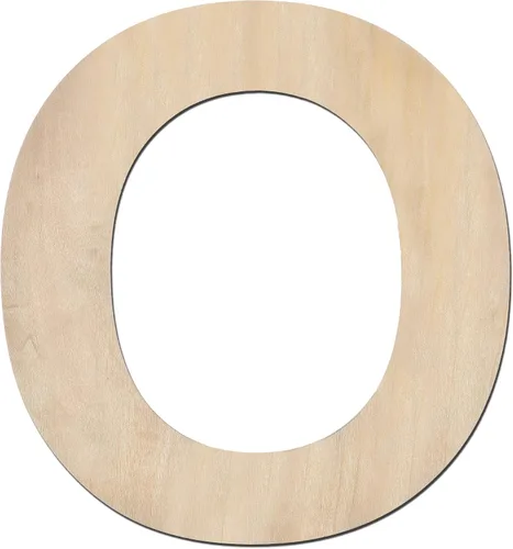 Vista 15 de Letra de madera A de 12 pulgadas de grosor, letra de madera grande sin terminar de 1/4 de pulgada de grosor para decoración de pared del hogar Letra