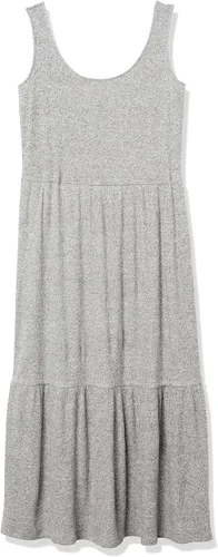 Vista 4 de Marca Tienda - Daily Ritual Vestido de tirantes, de punto, de ajuste estándar, para mujer