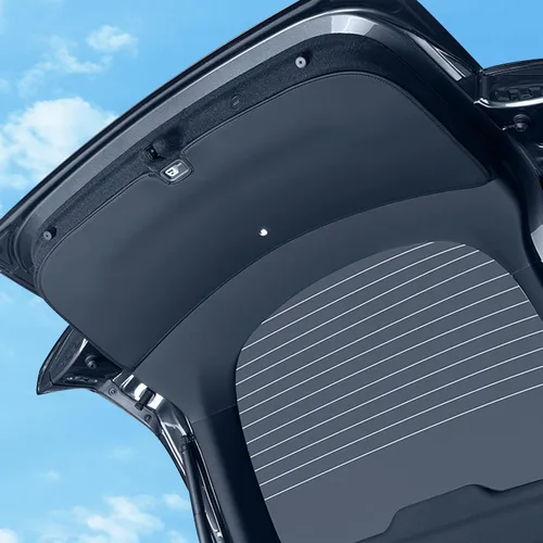 Vista 4 de TOPABYTE Alfombrilla protectora de cuero para maletero trasero para Tesla Model 3 Highland 2026-2024, protector de maletero, accesorios para todo