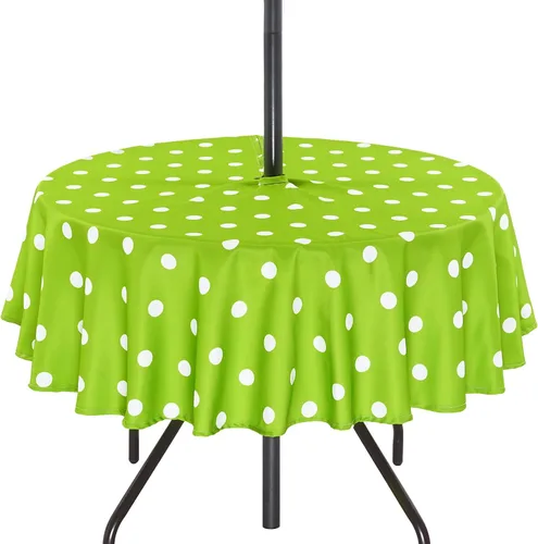 Vista 10 de Poise3EHome - Mantel impermeable antiderrames para exteriores e interiores, para camping, picnic, té de la tarde, asados, flores
