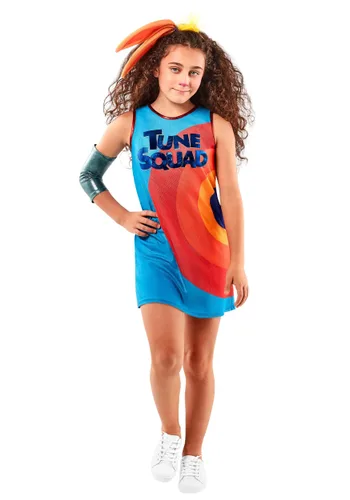 Vista 5 de Disfraz de niña Lola Bunny Tune Squad de Space Jam 2 Multicolor
