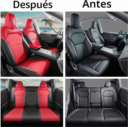 Vista 8 de Funda de asiento para Tesla Modelo Y Juniper 2025+
