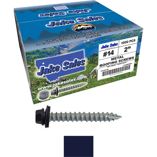 Vista 115 de TORNILLOS PARA TECHOS DE METAL #14: (250) Tornillos x 1" ABC GRIS Tornillo para techo de chapa metálica con cabeza hexagonal y arandela.