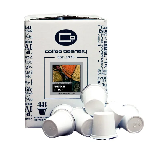 Vista 20 de Cápsulas de café de coco hawaiano de Coffee Beanery 48 unidades a granel, café Arbica tostado medio