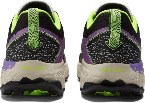 Vista 9 de New Balance Fresh Foam X Hierro v7 para mujer, Rayo de lunamorado eléctrico