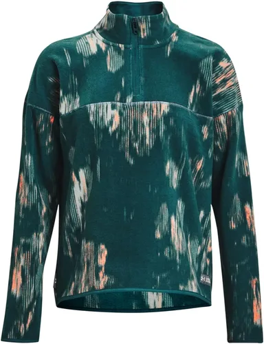 Vista 3 de Under Armour - Camiseta de forro polar Turbo 14 con estampado W para mujer