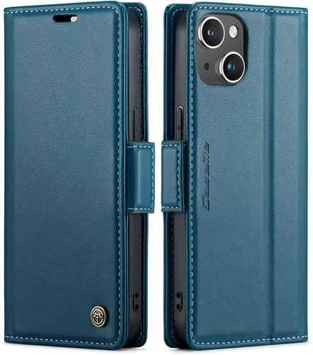 Vista 37 de QLTYPRI Funda tipo cartera para iPhone 7/8/SE 2020/SE 2022 con tarjetero, color azul