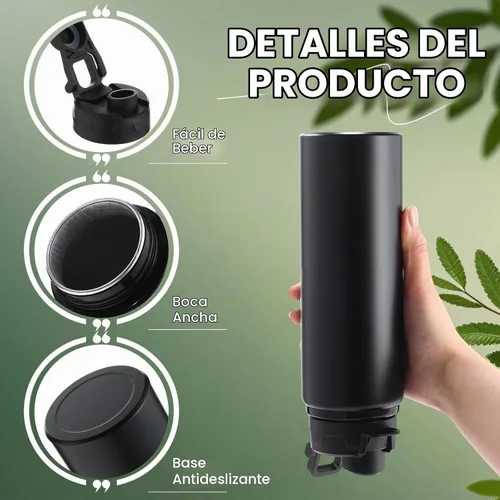 Vista 4 de Sunnyray 16 botellas de agua de aluminio a granel reutilizables a granel botellas deportivas con tapas a presión, paquete múltiple de botellas