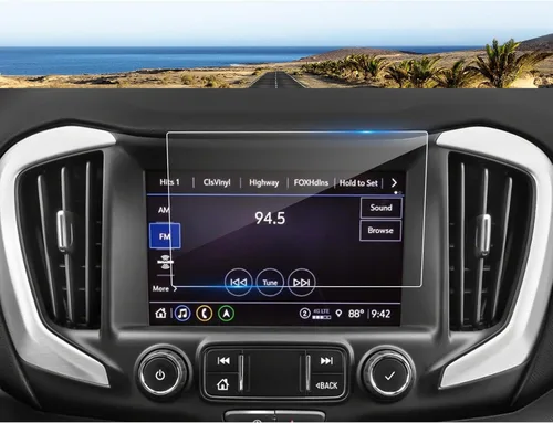 Vista 8 de Protector de pantalla de terreno 2025 2026 para GMC Terrain (Elevation/Denali/AT4), pantalla táctil de 15 pulgadas, vidrio templado 9H 2026 2025