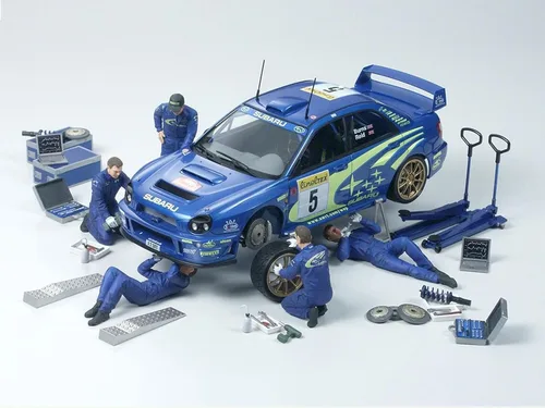 Vista 3 de Tamiya 300024266 Escala 1: 24 – Conjunto de Mecánica de Rally (5)