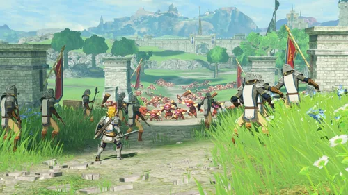 Vista 7 de Hyrule Warriors Age of Calamity Nintendo Switch