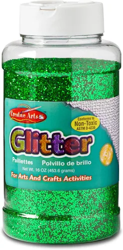 Vista 4 de Creative Arts by Charles Leonard Brillantina, Botella de 3/4 onza, Multi-Color (41700)
