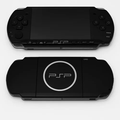 Vista 3 de Piegricdiat Playstation Portable 3000 Series Handheld Gaming Console System, Retro Arcade Mini PSP Handheld (RED, 128GB)