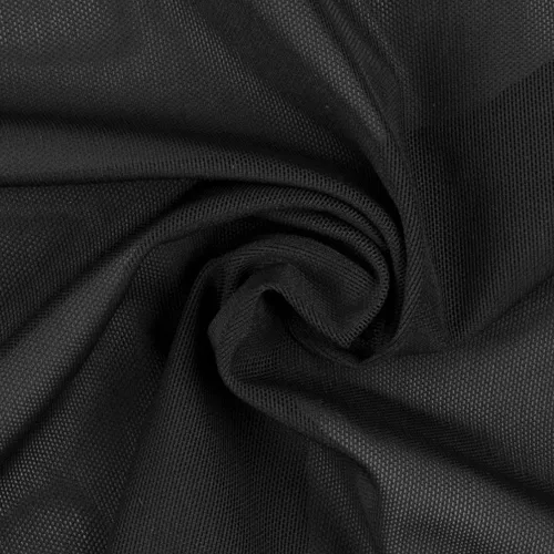 Vista 2 de Mood Tejidos Negro Shaper Power Mesh, Patrón: Sólido