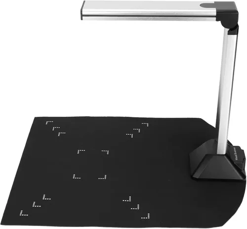 Vista 4 de Cámara de documentos USB, escáner de documentos plegable de 5 MP con 4 luces de relleno LED, enfoque automático, tamaño portátil, escáner de cámara