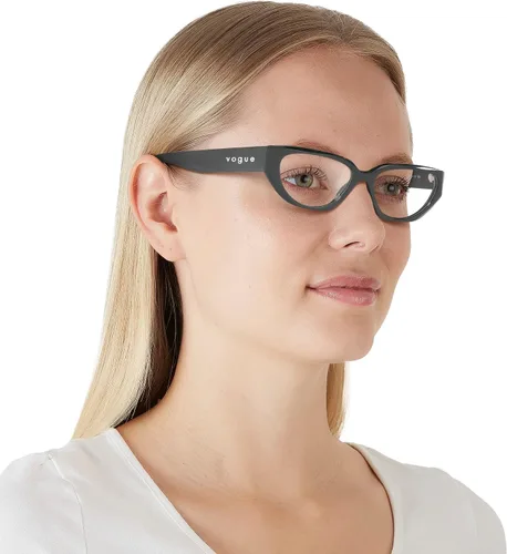 Vista 7 de Vogue Eyewear Women's Hailey Bieber Collection Vo5439 Cat Eye Prescription Eyewear Frames