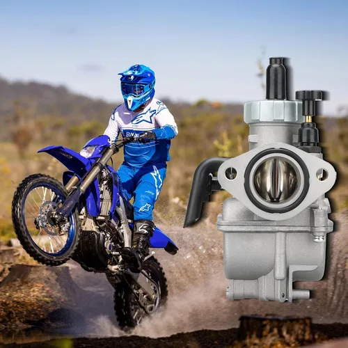 Vista 8 de Carburador NIBBI PE28mm para motor de motocicleta de 200cc-250cc con carburador de brida con chorros de carburador para Dirt Bike Mini Bike Apollo