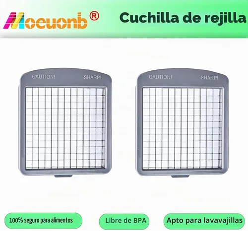 Vista 2 de Cuchillas de repuesto - 2 piezas (hoja de rejilla pequeña-0.276 in)