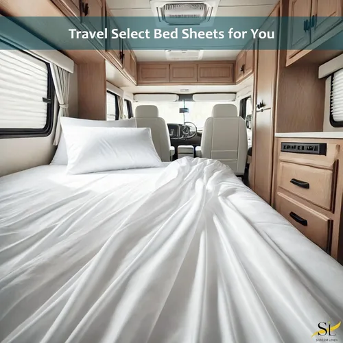 Vista 3 de Shreem Linen Short King - Sábanas de 72 x 75 pulgadas, 100% algodón egipcio, juego de ropa de cama de 4 piezas, se adapta a colchones de caravana