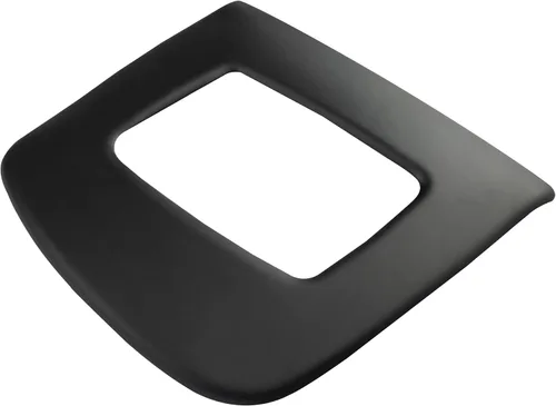 Vista 3 de DashSkin HUD - Cubierta de bisel compatible con Chevrolet Corvette 1997-2004 en negro, piel de bisel de salpicadero, tapa de plástico moldeado duro