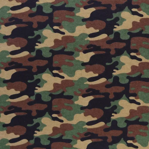Vista 5 de Mook Fabrics Tela de franela de camuflaje [43 pulgadas de ancho], corte Rosa Hot
