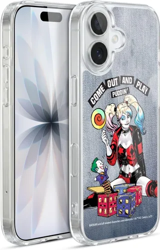 Vista 59 de Head Case Designs Funda de gel suave con licencia oficial de Batman DC Comics Bubblegum Harley Quinn Graphics compatible con Apple iPhone 7