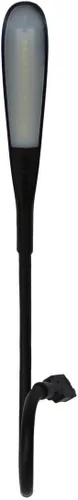 Vista 8 de Lámpara de lectura USB con interruptor táctil regulable de 14 LED y cuello de cisne flexible para laptop, computadora de escritorio, PC