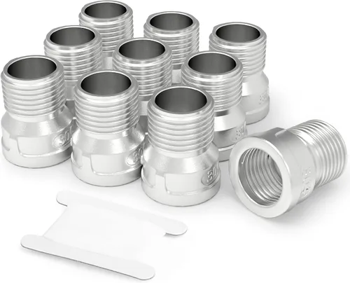 Vista 9 de TAISHER 1 pieza de 25 mm NPT macho x 50 mm NPT hembra, adaptador reductor, pieza de tubería de acero inoxidable 304